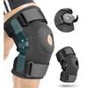1pcs Knee Brace Protector Pad with Dual Metal Side Stabilizers Knee Support ACL MCL Meniscus Tear Arthritis Tendon Pain Relief