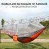 Camping Outdoor Quick Open Hammock Anti-mosquito Anti-side Fall Portable Camping Anti-tear Hammock Mosquito Netting