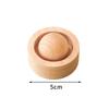 Wood Essential Oil Diffuser Mini Sphere Shaped Wooden Aromatherapy Diffuser Small Round Oil Diffuser for Home Office Car Inter Air Fresheners 2