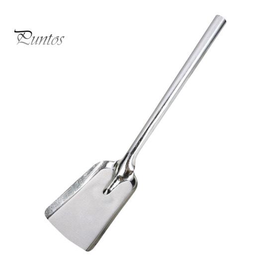Charcoal Scoop Metal Hand Shovel with Long Handle Stove Ash Shovel Fireplace Trowel for BBQ Pizza Oven Firepit Home Camping Kitchen