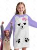 MIRA Kpop Demon Hunter Girl Group Толстовка с принтом фиолетового медведя - Модный стиль косплея