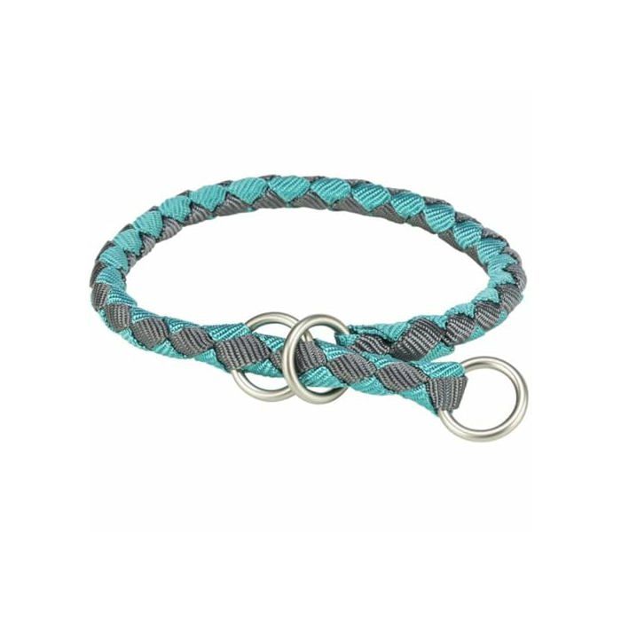 Collier d'entraînement pour chien - TRIXIE - Graphite Bleu Clair - 39-45 cm - Multicolore - Taille unique - 20x20x3 cm