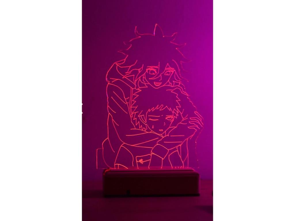 Danganronpa Нагито Комаэда Хадзиме Хината 16-цветный ночник