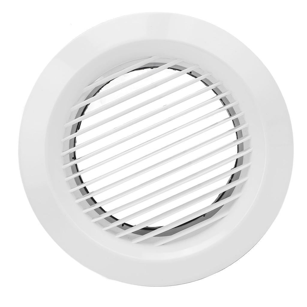Круглая вентиляционная решетка 150 мм АБС прямые лопасти съемная вытяжная вентиляционная крышка для ванной комнаты для офиса