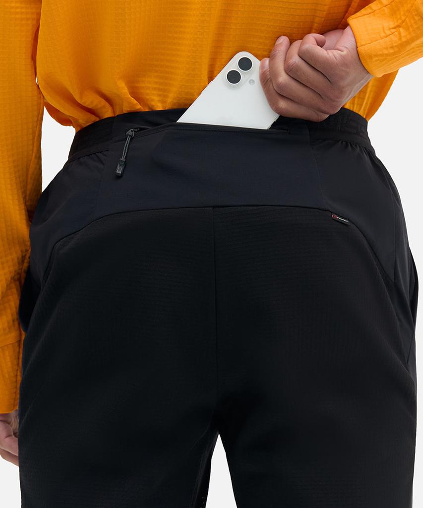 KALEG Racing Power Grid Running Pants Men'S (Black)