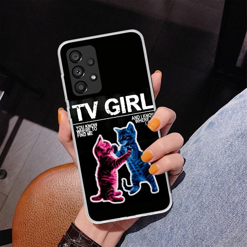 TV Girl Album Phone Case For Samsung Galaxy A52 A32 A22 A12 A51 A31 A50S A30S A20S A10S Note 20 Ultra 10 Plus S10 A72 A71 Galaxy