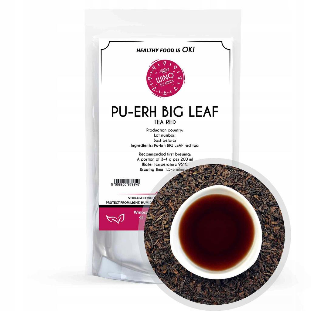 Herbata Czerwona PU-ERH BIG LEAF - 500g