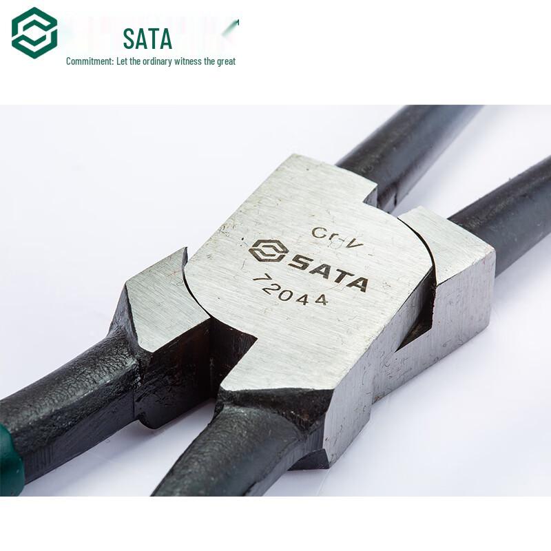 SATA Немецкие изогнутые щипцы для стопорных колец 125 мм