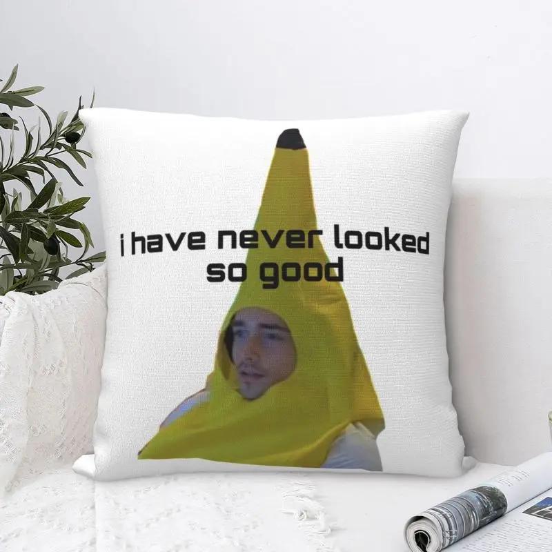 Banana Charles Leclerc Pillow Case 45x45cm Living Room Decoration Nordic Chair Cushion Cover Square Pillowcase
