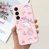 For Samsung Galaxy S23 FE Fashion Sunflower Butterfly Painted Case For Samsung S23FE 5G S 23fe SM-S711B Soft Silicon Jelly Cases