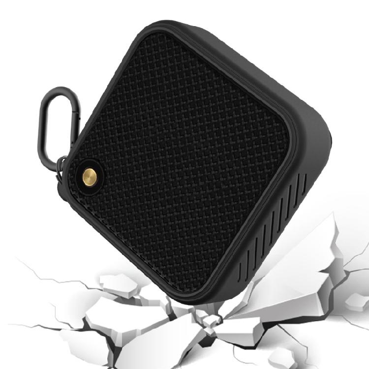 Погодостойкий силиконовый чехол для Bluetooth-совместимой колонки с карабином. Защита для приключений