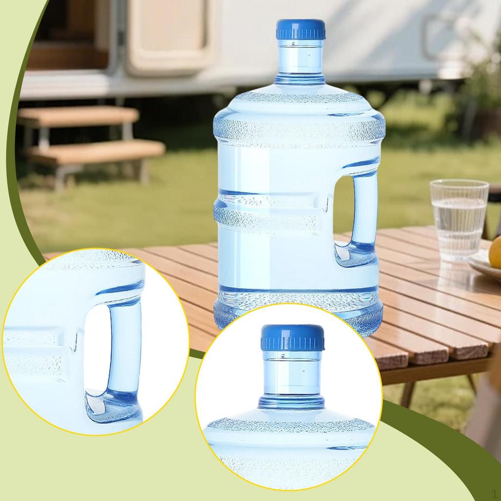 Герметичная бутылка для воды, Питьевой контейнер с ручкой, Многоразовый контейнер, Пылезащитный бак