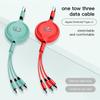 Car Interior 3 In 1 Micro USB Type C Fast Charging Cable For Lexus F SPORT ES RX NX LS UX LM LX GX LC RZ IS CT GS RC HS SC TX LB