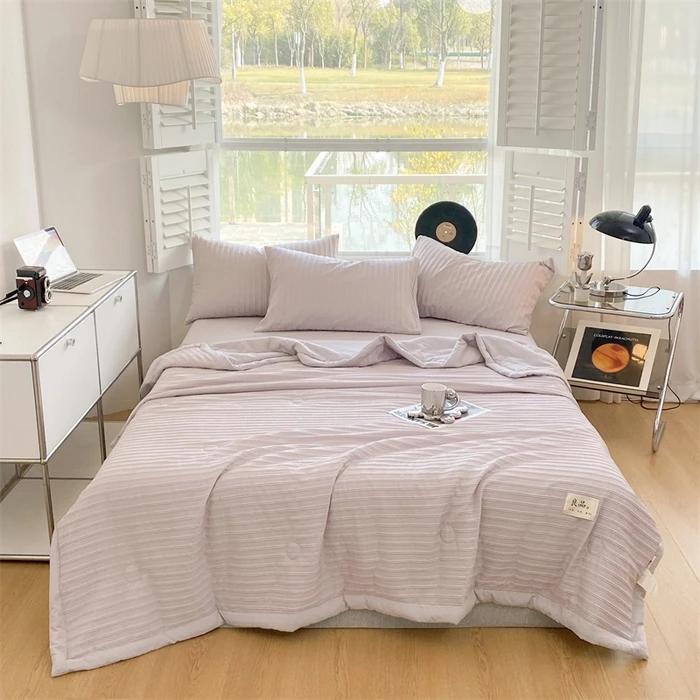 Летнее прохладное одеяло из соевого волокна, тонкое летнее одеяло для одного человека, одеяло с кондиционером, можно стирать в машине, летнее двойное общежитие