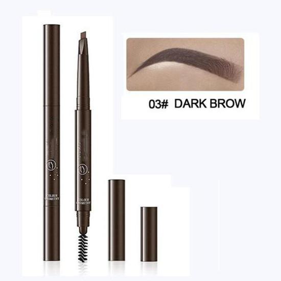 5 Colors Eyebrow Cosmetics Pencil Waterproof Double-headed Eyebrow Tattoo Natural Long Lasting Makeup Paint Eyebrow Pencil