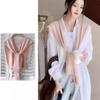Thin Knitted Shawl Knotted Shoulder Scarf Korean Style Fake Collar Neck Guard Women