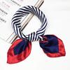 Professional Flight Attendant Small Scarf Headscarf 50 Silk Scarf Small Square Scarf Women Spring Summer Autumn Thin Fashion