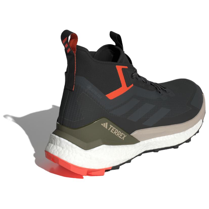 Adidas Terrex Free Hiker 2.0 GORE-TEX Carbon Grey Orange Мужские кроссовки Серо-шестицветные-черные IH0669