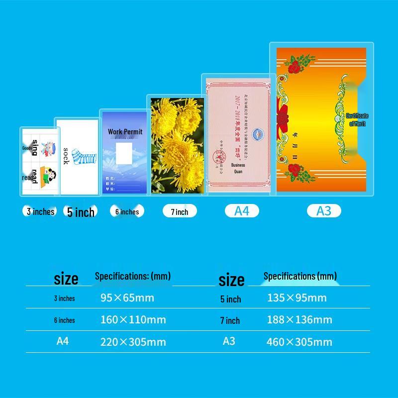 M&G A4 Clear Laminating Pouches