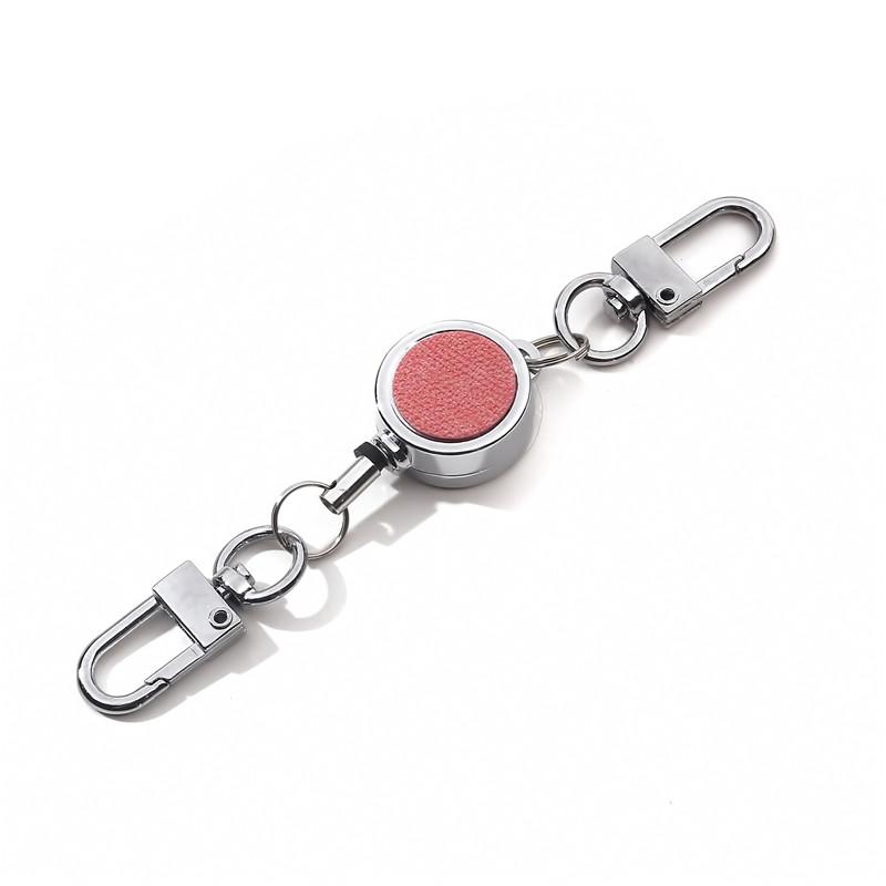 1 шт. Выдвижной брелок для ключей с цепочкой, держатель для карабина, удлиняющий брелок