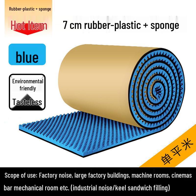 Самоклеящаяся звукоизоляционная панель с огнезащитой - Снижение и поглощение шума