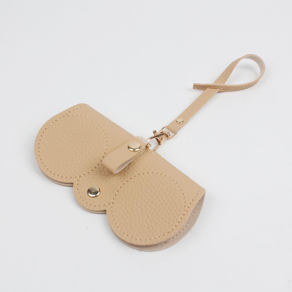 Glasses Case, High-end Leather Portable Glasses Case, Summer Sunglasses, Sunglasses, Cute and Fashionable Glasses Bag