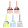 Cat Litter Shovel with Holder Cat Poop Scoop Sifting Shovel with Base Easy Clean Pet Waste Scooper for All Breeds