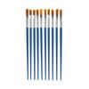 10 Pcs/Set Paint Brush Set  Nylon Blue Brush Kid Watercolor Drawing Painting