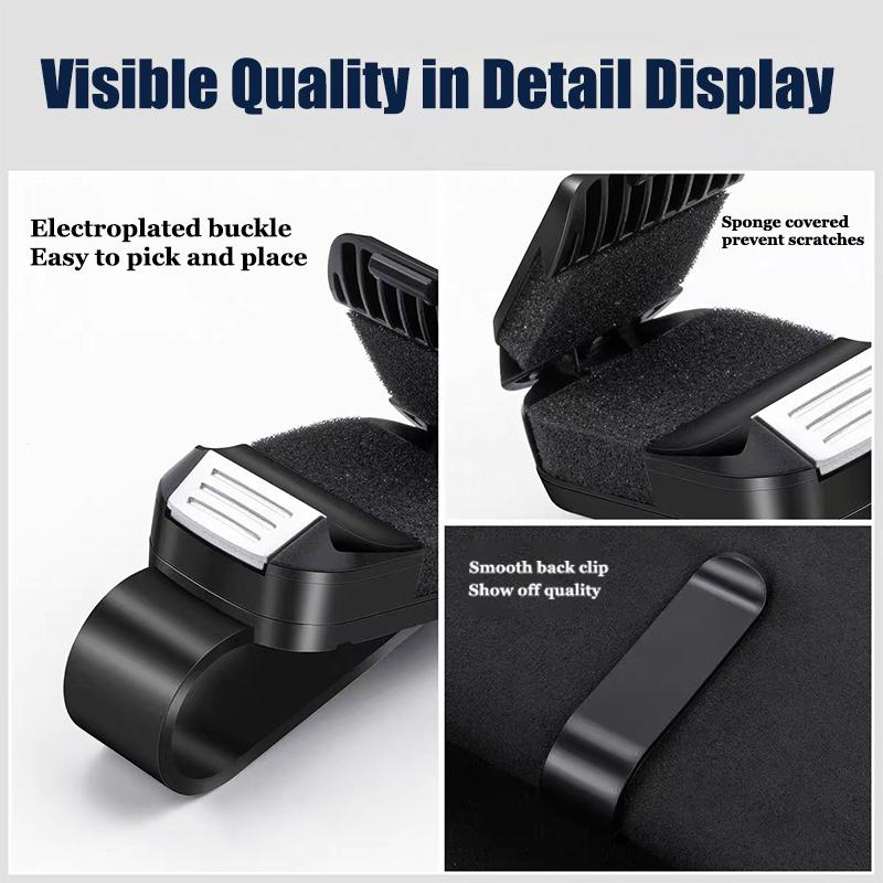 CRJ1 1Pcs Car Sunglasses Storage Clip Sun Visor Glasses Clamp For Mercedes Benz AMG GLC GLE W206 W204 W205 W203 W202 W211 W213 W169.