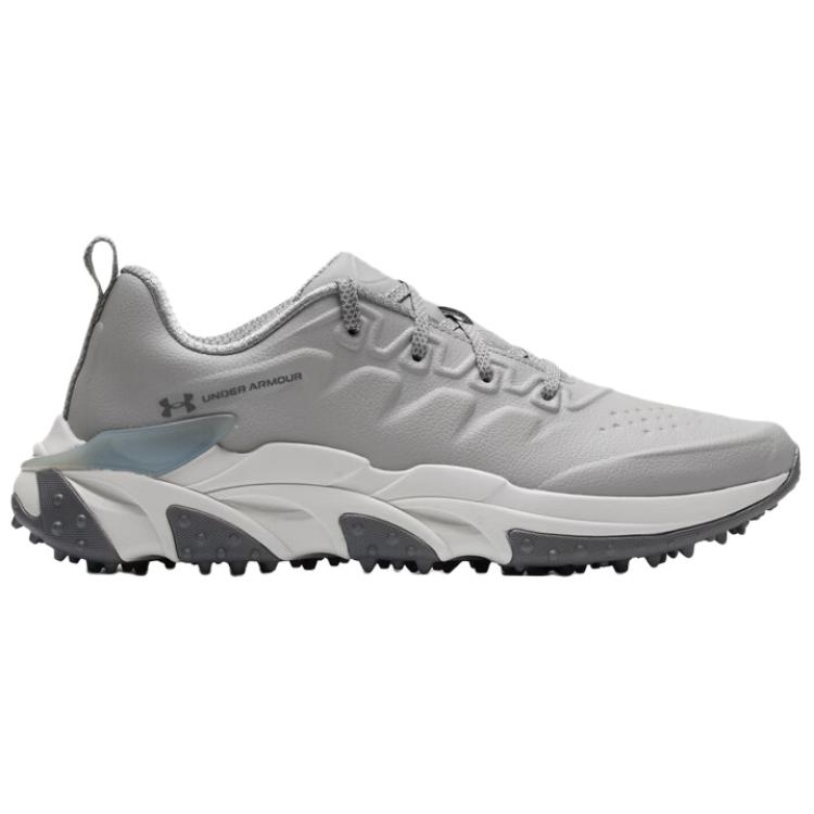 Under Armour Износостойкие, дышащие, легкие низкие мужские кроссовки для гольфа, серые 6007316-069