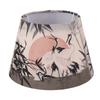 Chinese Style Lamp Shade Cloth E27 E14 Red Crowned Crane Decorative Drum Lamp Shade for Table Floor