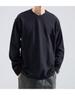 2025 Men's Trendy Long Sleeve Spring/Autumn T-Shirt: Versatile Base Layer and Handsome Outerwear Sweatshirt