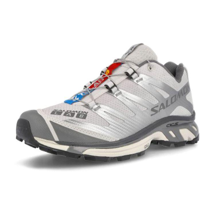 SALOMON XT-4 Advanced Outdoor Low-Top Functional Shoes Unisex Shoes Silver 413955