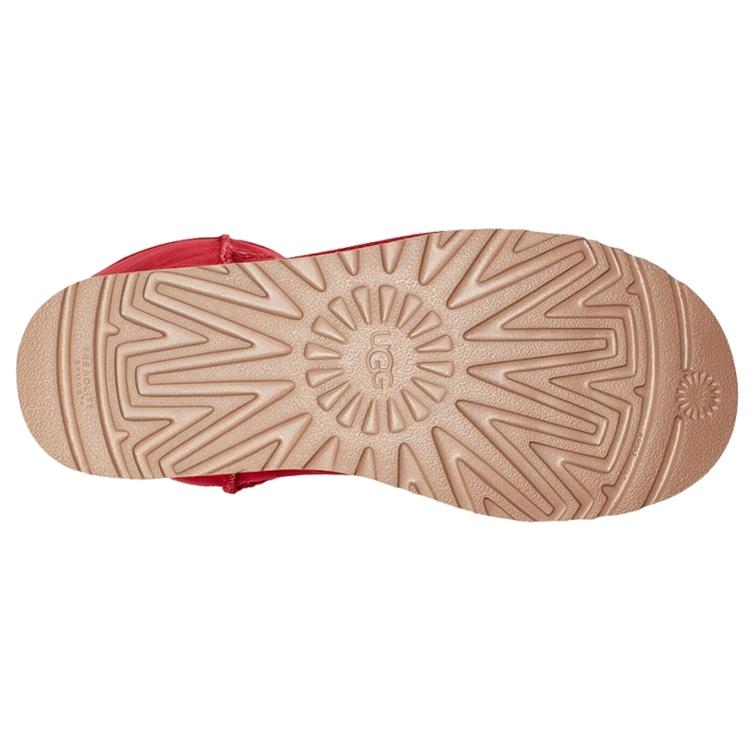 (WMNS) UGG Classic Short II 'Красный' Женские 1016223-KSS