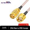 LEWEIDA SMA-папа на SMB-маму RF коаксиальный удлинительный кабель RG316