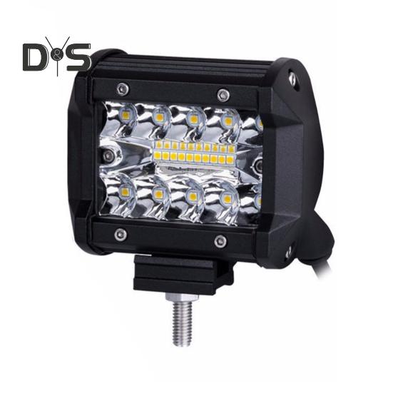 Car Spotlight Flood Beam LED Work Light IP67 Waterproof Super Bright Low Power Consumption Auto Headlight Accessories