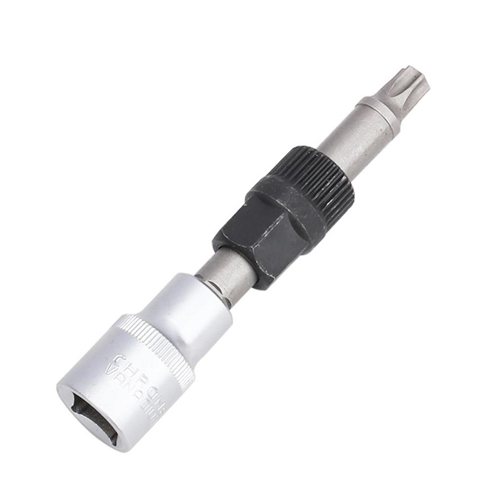 Clutch Pulley Removal Tool Alternator Black+Silver