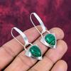 Malachite Earrings, 925 Sterling Silver Jewelry, Gift For Women Handmade Earrings Gemstone Jewelry