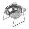 Elevated Tilted Cat Bowl Food Water Dish Puppy Eating Utensil Pet Feeder Raised Dog for Kitten