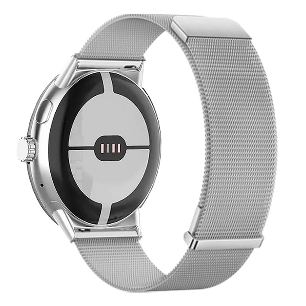 Magnetic Milanese Loop Band for Google Pixel Watch 4 45mm/3 45mm Stainless Steel Adjustable Watch Strap