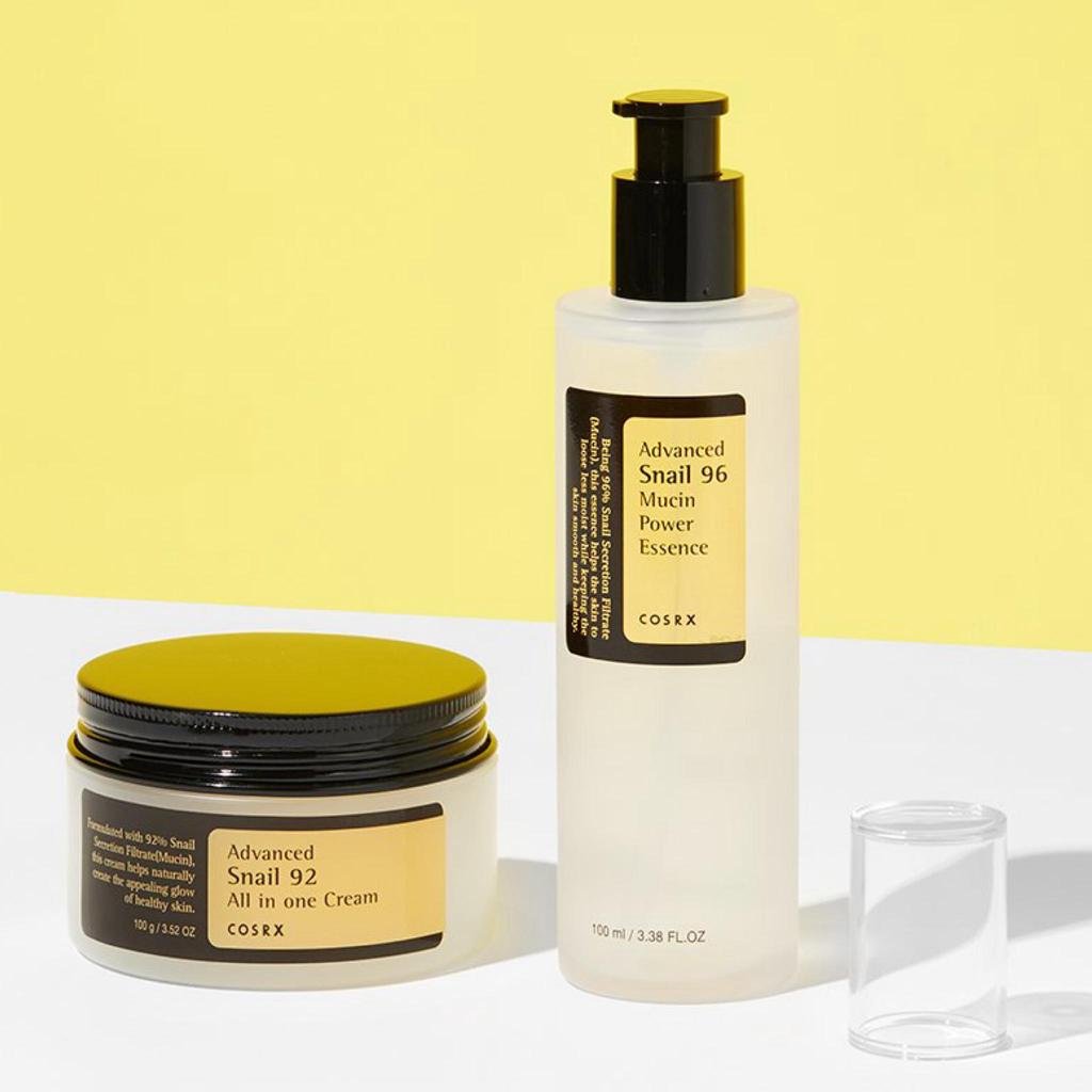 COSRX Advanced Snail 96 Mucin Power Essence 100 мл+Advanced Snail 92 All in one Cream 100 г