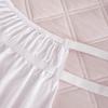 Wrinkle Resistant Tassel Bed Skirt Solid Color Bed Ruffles Wrap  Bedding Accessory