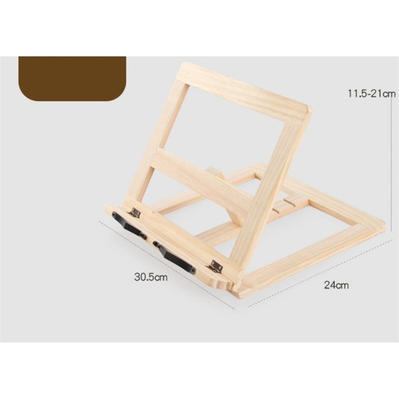 Подставка для чтения с текстурой дерева Детская книжная полка Подставка для поддержки учебника Подставка для чтения Артефакт для ноутбука Книга против близорукости