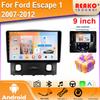 Android 13 For Ford Escape 1 2007-2012 Car Radio 4G GPS BT Carplay Multimedia System Navigation Stereo Universal Touch Screen