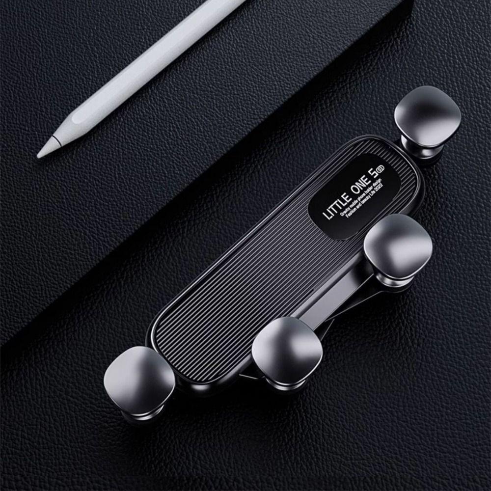 Adjustable Extendable Arm Car Phone Mount 360° Rotating Foldable Air Vent Phone Holder Gravity-Activated Universal