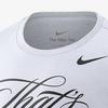 Nike Футболки Мужские Белые С Круглым Вырезом Умеренный Прямой Крой HQ2113-100