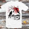 230 Gsm 100% Cotton Japanese Dream Painting Illustration Art T Shirt Vintage Retro Cool Gift Mens Womens Unisex Cartoon Anime Top Tee B539