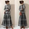 2024 Autumn/Winter Japanese Turtleneck Sweater & Skirt Set