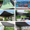 Индивидуальный садовый навес от солнца, тент-сетка, полиэтилен высокой плотности, защита от УФ-лучей, утолщенная, прочная, солнцезащитная ткань