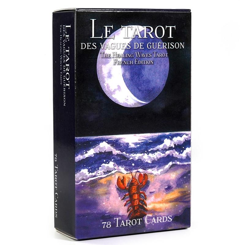 Целебные Морские Карты Таро со Смысловыми Картами, Портативные Карты Гадания для Вечеринок, Настольная Игра Гадания